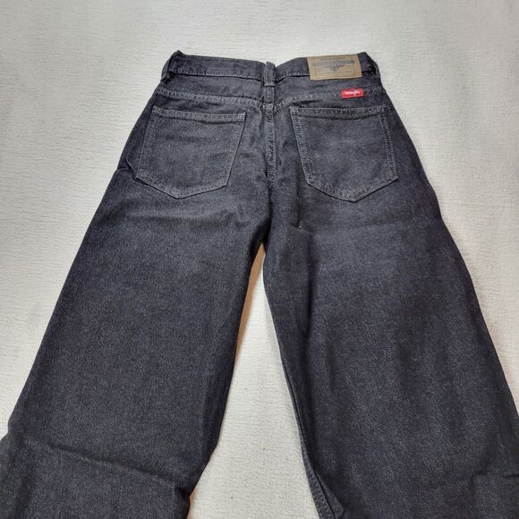 Wrangler Jeans Boys Regular Black Size 8 Slim Loose Denim Pants Kids Kid School - Picture 12 of 15